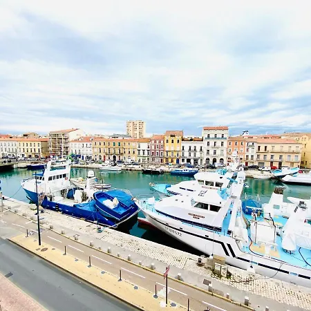Appartement Magnifique 102 M2 Art/déco Au Bord De L'eau Sète